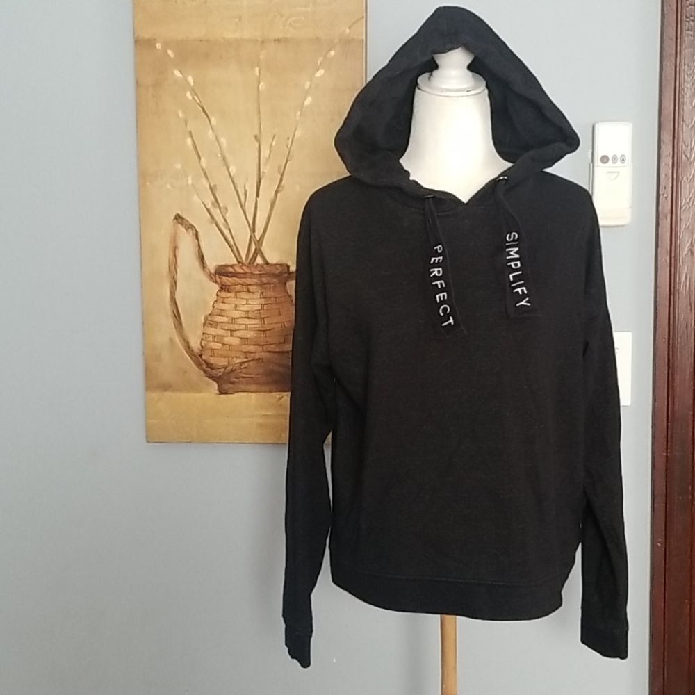 Label of Graded Goods Dark Gray Hoodie Size S